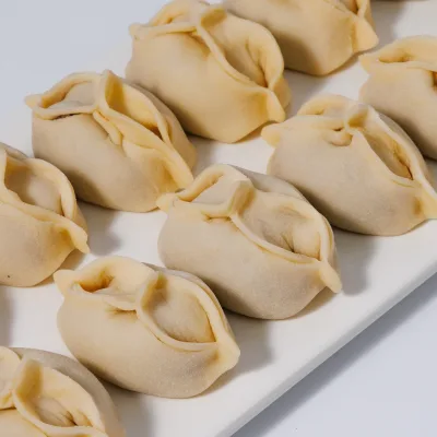 Манты с мясом