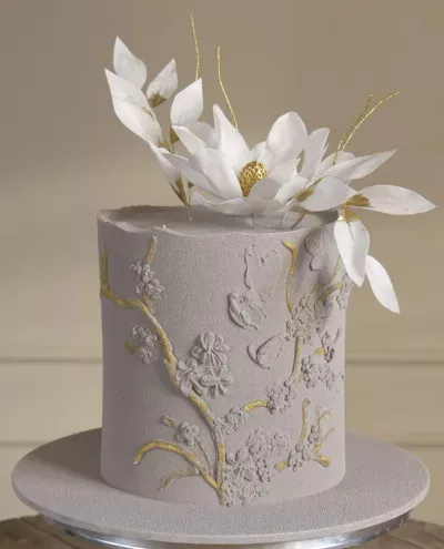 Торт с покрытием велюр