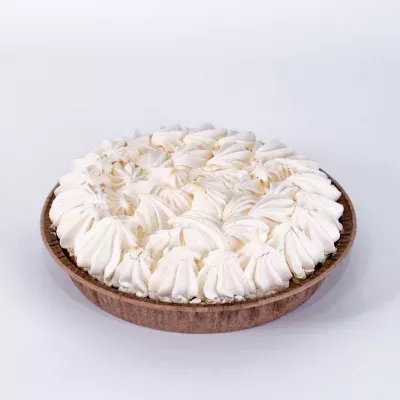 Пирог белковый с лимоном