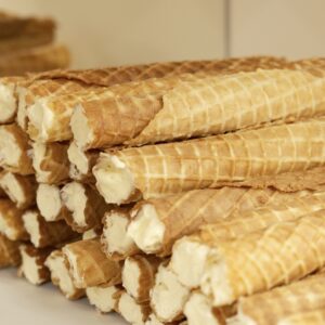 Трубочки с кремом